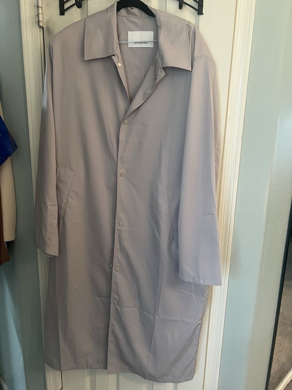 Frankie Shop Oversized Trench Coat